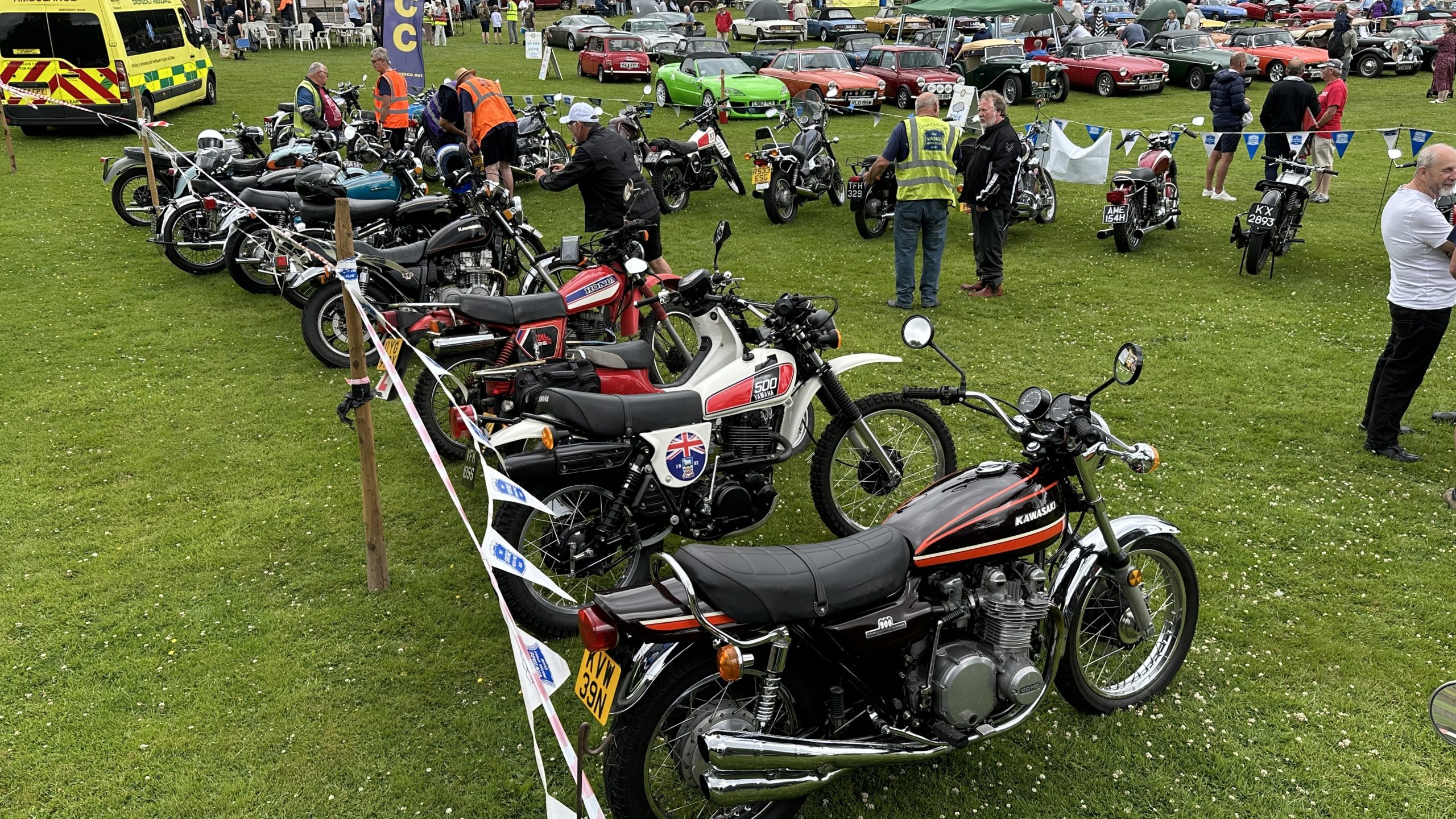 MotorCycles on Display